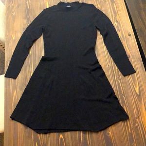 H&M Black Turtle Neck Dress